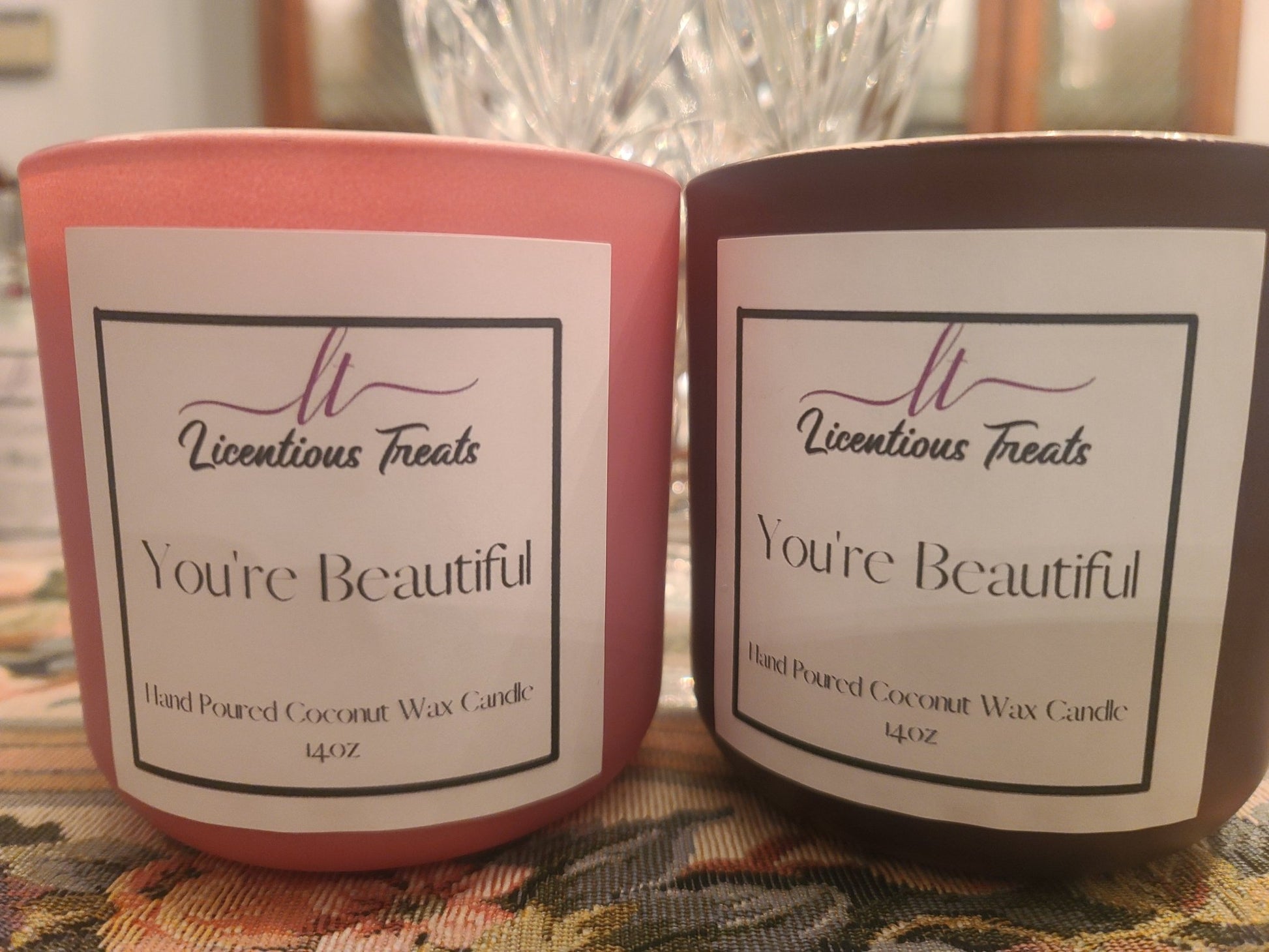 Candles - You're Beautiful 14oz - Licentious TreatsCandles - You're Beautiful 14oz